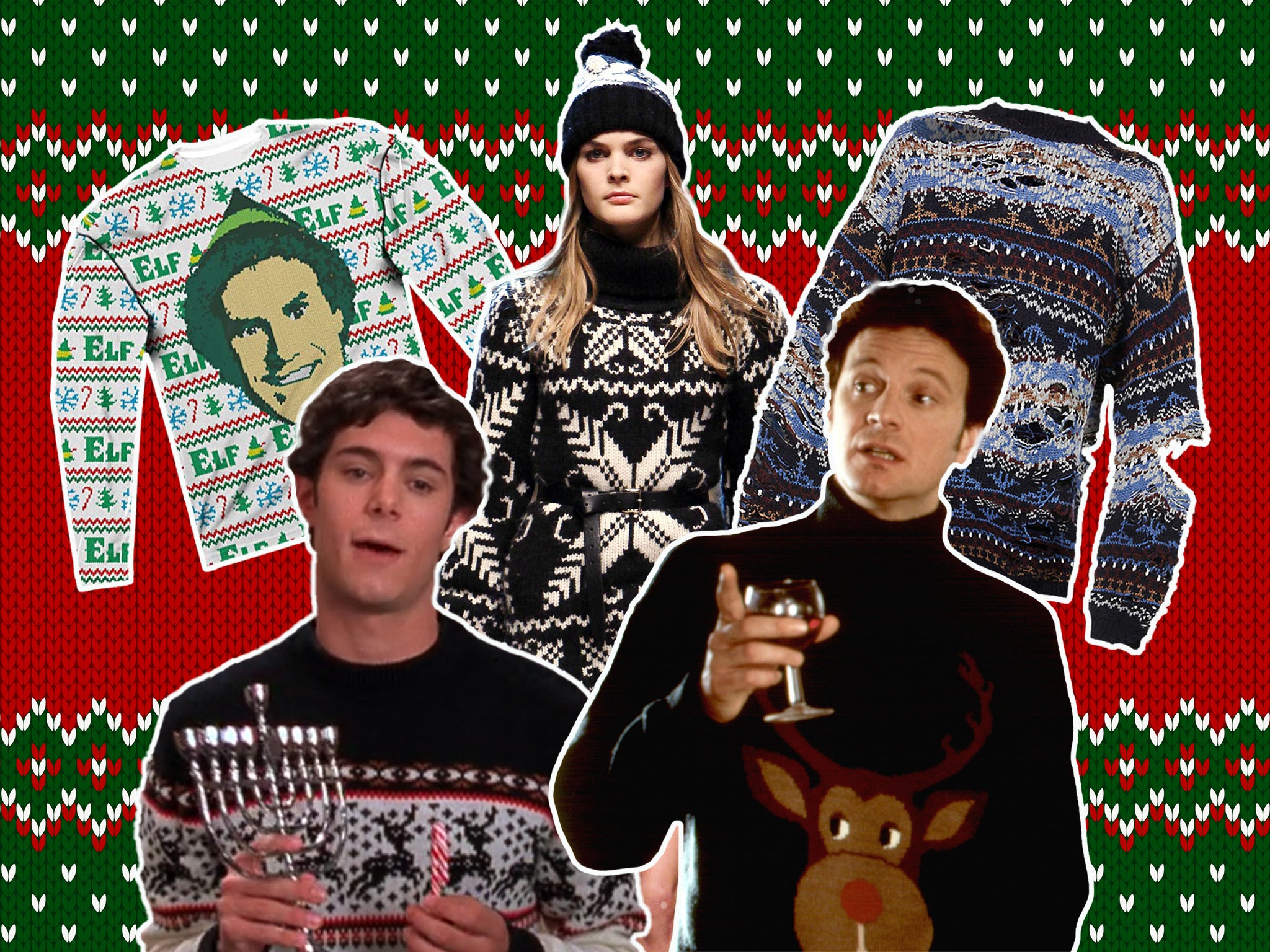 The sartorial evolution of the tacky Christmas jumper The